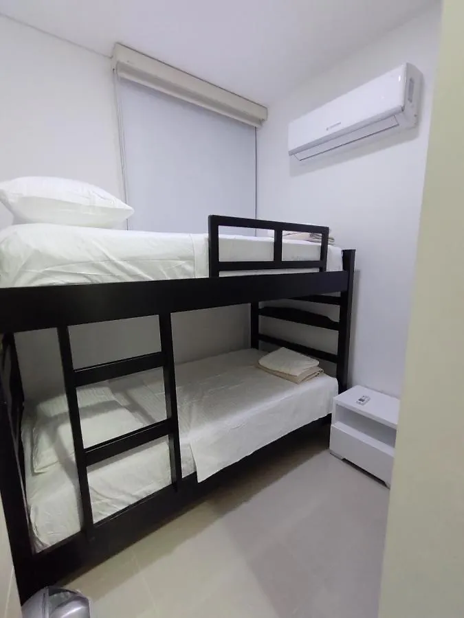Apartment Confortable Apto 3H Ac Wifi En Club De Playa Al Mar, Sector Zazue, Playa Pozos Colorados Santa Marta  Colombia